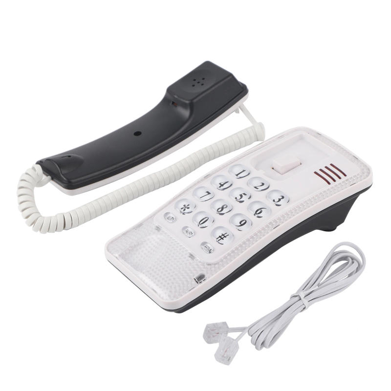 Description Picture 6 of itemLandline Phone Desktop Wall Mounted Telephone Extension No Caller ID Home Fixed Phone For Hotel Family Office