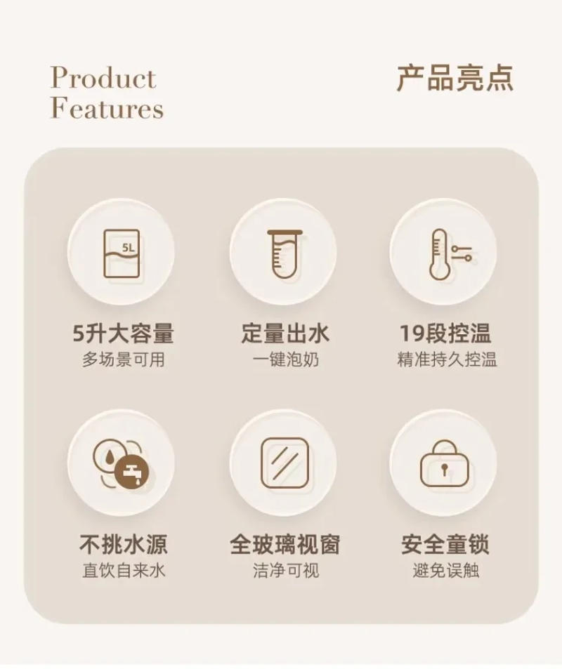 Description Picture 3 of item220V BunnyRabbit Electric Kettle Home Water Heater Milk Brewing Machine 5L Capacity High Borosilicate Glass A