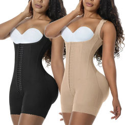 Faja Shapewear Abdomen Reducing Girdles Postpartum Belly Control Body Shaper High Compression Corset Waist Trainer Female Sheath