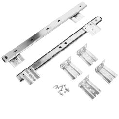 Guide Drawer Track Keyboard Steel Slide Tray Dining Table Bracket Rail Cold Rolled Office
