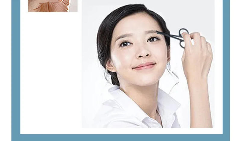 Description Picture 3 of itemNose Hair Scissors Mini Stainless Steel Round Head Beauty Trimmer Nose Hair Trimmer Portable Ergonomics Nose Hair Cutter