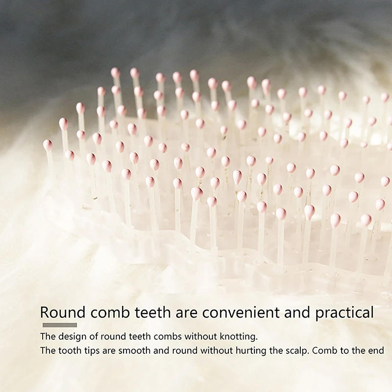 Description Picture 6 of itemRelaxing Six-Claw Massage Comb Portable Hollow Hair Combs Scalp Massage Brush Salon Styling Tools Hollow Rib Comb Hair Brush