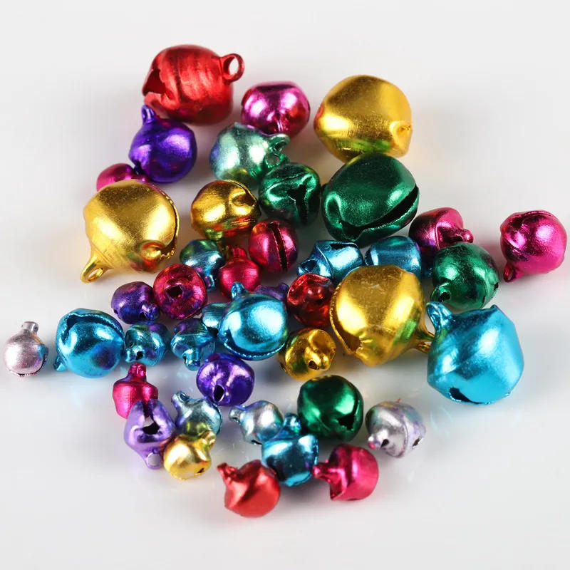 Description Picture 5 of item30pcs 6-mm Jingle Bells Aluminum Small Loose Beads for Festival Party/Hanging Christmas Tree Decoration/DIY Crafts Accessories