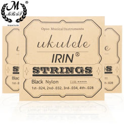 M MBAT 4 Pcs/Set Ukulele Strings Nylon Replacement Stringed Instrument Ukulele Parts Practical Durable Guitar String Accessoires