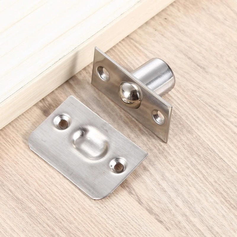 Description Picture 4 of itemSpring Invisible Wooden Cabinet Door Beads Lock Closet Ball Catch Door Latches Touch Beads Locking Door Furniture Hardware