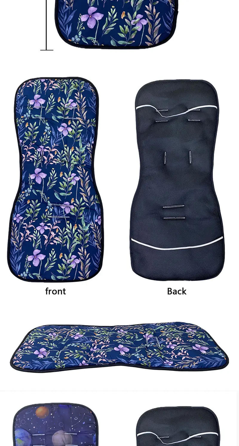 Description Picture 5 of itemBaby Stroller Seat Cushion Kids Pushchair Car Cart High Chair Seat Trolley Soft Mattress Baby Stroller Cushion Accessories