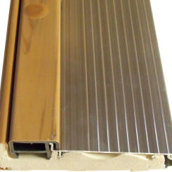 Exterior Inswing Threshold 4 9/16 inch with Composite Cap and Composite Bottom- Mill (36 inches Length -Uncut)