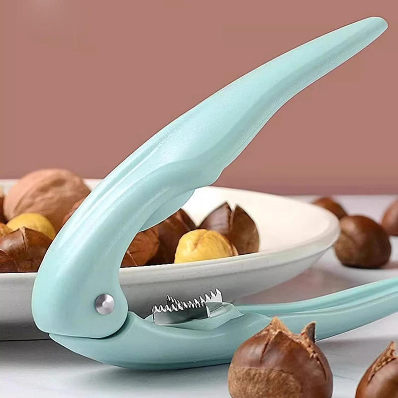 Description Picture 4 of itemChestnut Peeler Machine Stainless Steel Chestnut Opening Machine Nut Cracker Sheller Walnut Pliers Kitchen Gadgets