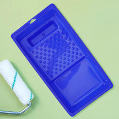 Roller Brush Paint Tray Plastic Paint Tray Pigment Mixing Container Drawing Tool Color Mixing Tray Painting Roller Tools