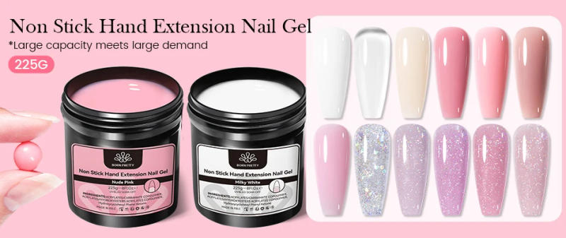 Description Picture 5 of itemBORN PRETTY 10ml Watercolor Nail Gel Clear Transparent Gradient Flower Effect Semi Permanent Soak Off UV LED Gel Nail Polish