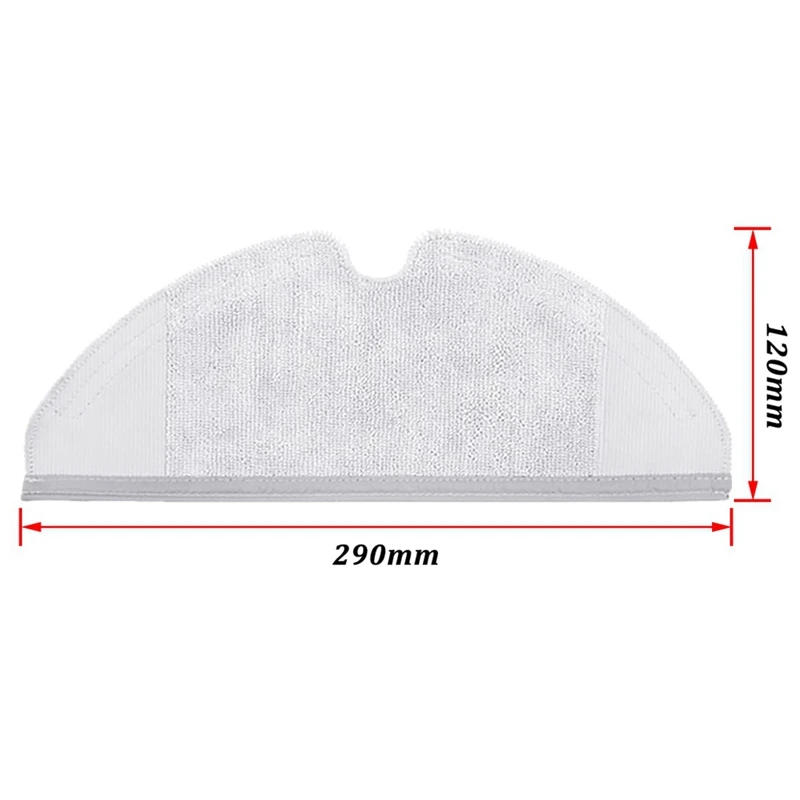 Description Picture 6 of itemRobot Vacuum Cleaner Accessories Vacuum Cleaner Accessories Mop Pad Compatible For Roborock S5 S50 S51 S55 Q7 Q7 MAX+