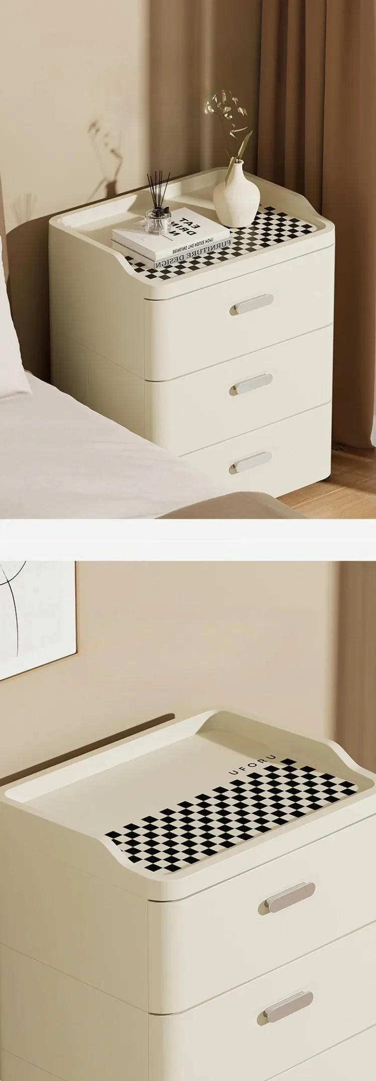 Description Picture 4 of itemDrawer Type Storage Box Multifunctional Bedroom Organizer Boxes Accessory Organizing Cases Large Storage Containers with Wheels