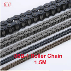 06B-1 Roller Chain / Chain Links Connector Industrial Transmission Chain Pitch 9.525mm for 06B Sprocket 1.5 Meters