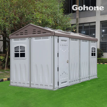 HDPE material,Garden, field, tool room, outdoor living room, mobile house, home storage,  portable classroom ,trailer products