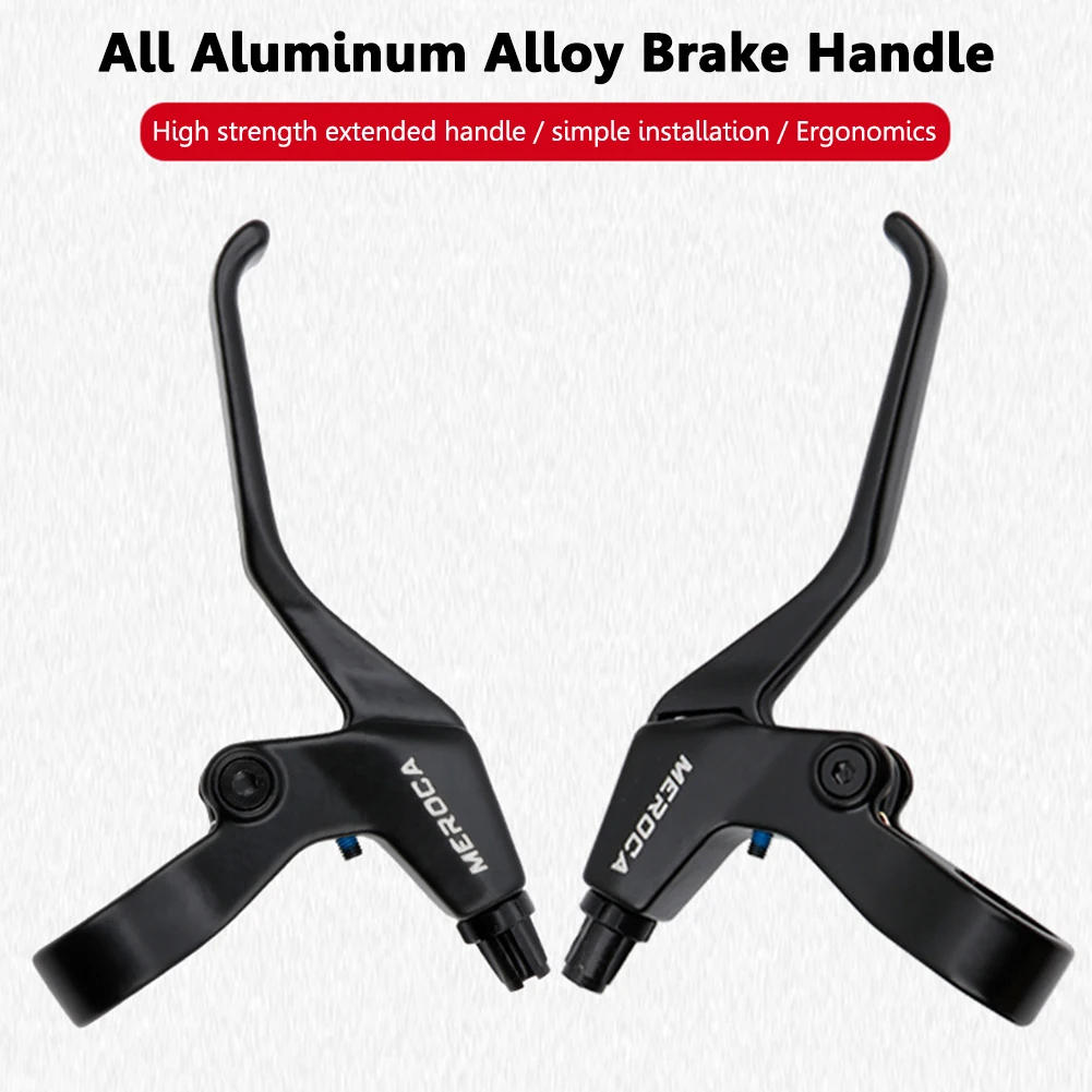 Description Picture 6 of itemBike Brake Lever Red Blue v brake Disc Brakes Levers for Mtb Road Bike Bmx Scooter Aluminum Bicycle handle Bicycle Accessories