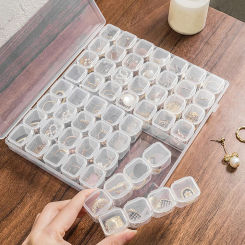 56/28 Diamond Embroidery Box Diamond Painting Cross Stitch Tools Accessory Boxes Case Useful Storage Dismountable