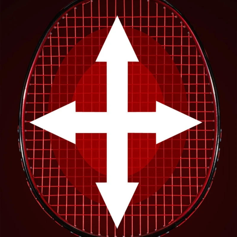 Description Picture 3 of itemUltralight 8U 60g Strung Badminton Racket Professional Carbon Badminton Racquet 24-32 LBS