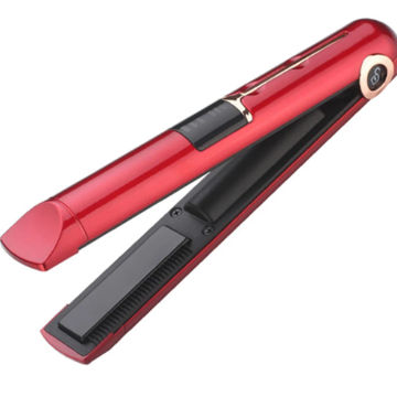 USB Recharging Portable Wireless Hair Straightener with Power Bank Mini Cordless Ceramics Flat Iron Roller Curler Styling Tools