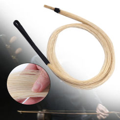 Erhu Bow Hair Musical Parts Accessories Cello Repair 31inch Chinese Erhu Unbleached Easy to Use Musical Instrument Erhu Strings