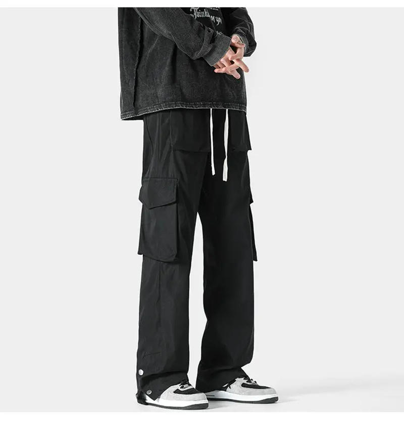 Description Picture 6 of itemFashion Men Cargo Pants Men Jogger Sweatpants Jogger Hip Hop Harajuku Harem Pants Men Woman Trousers New Streetwear