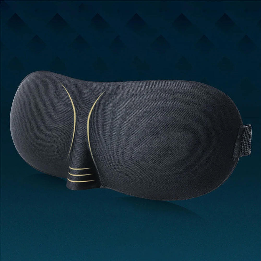 Description Picture 4 of itemTcare 2PC 3D Sleeping Eye Mask Travel Rest Aid Eye Mask Cover Patch Paded Soft Sleeping Mask Blindfold Eye Relax Massager Beauty