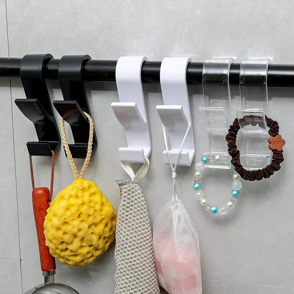 Description Picture 5 of item3PCS Kitchen Bathroom Hanger Clips Storage Racks Heated Towel Radiator Rail Clothes Scarf Hanger Hooks Holders Shower Hanger