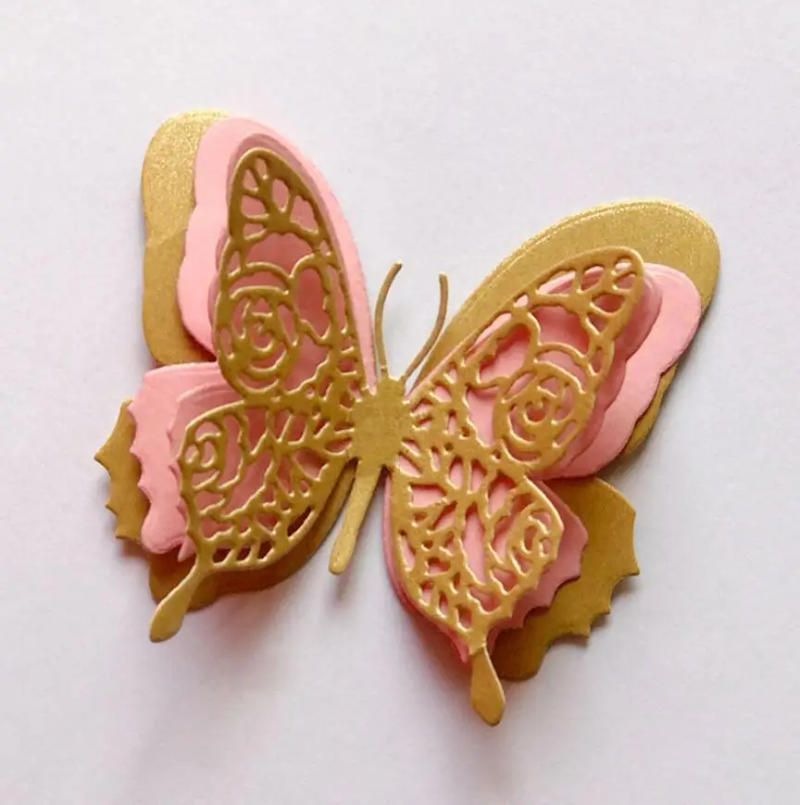 Description Picture 2 of itembutterfly metal cutting dies cut die mold Scrapbooking paper craft knife mould blade punch Template Embossing stencils