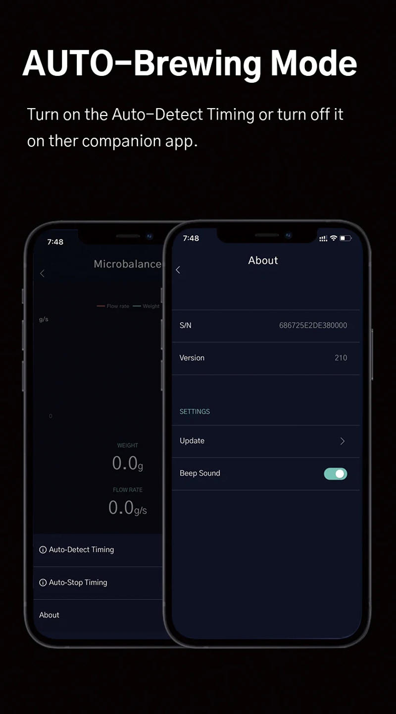 Description Picture 5 of itemDiFluid Coffee Electronic Scale Espresso Scale Coffee Bean Weighing Timer High Quality Kitchen Scale Accurate To 0.1g