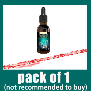 Anti-grey hair essence Serum treatment restore natural  hair color and restore healthy White To Black hair