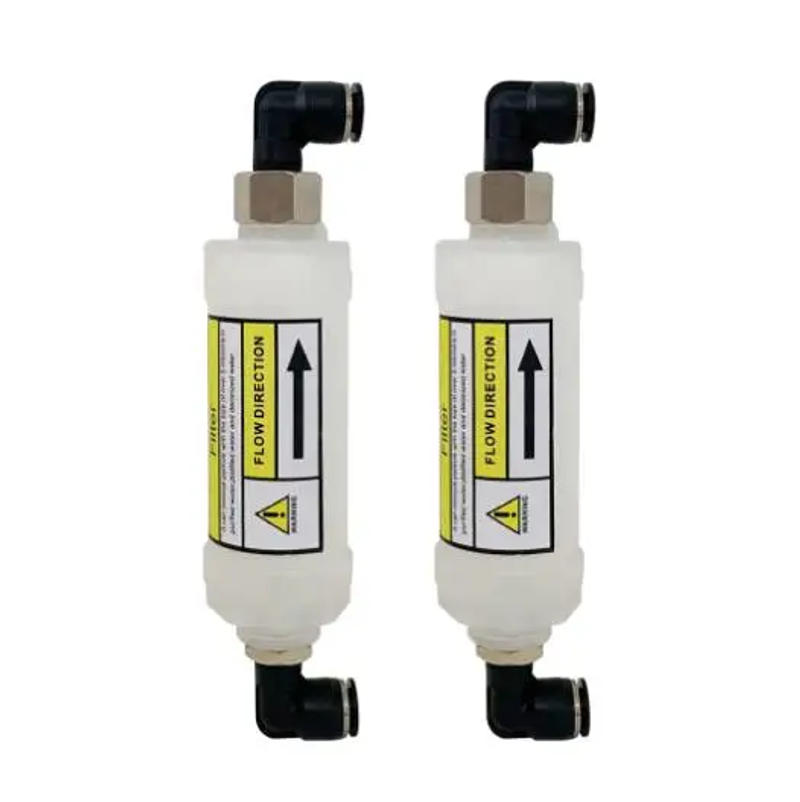 Description Picture 2 of item2 Pack of 5 Microns Water Filter with connectors OD 10mm for semiconductor Diode Laser hair removal beauty Machine