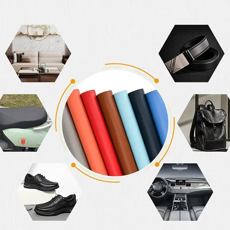 Description Picture 2 of item20x30CM Self Adhesive PU Leather Patches Faux Synthetic Leather Fabric Self Adhesive Sofa Repair DIY Patches Sticky Accessories