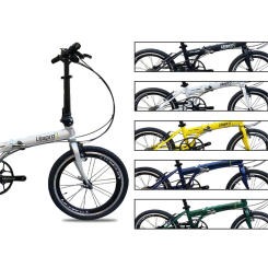 LP Litepro External 10Speed 20Inch Steel Folding Bike Aluminum Alloy Bicycle Ultralight Portable Vehicl