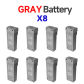 Z908 Grey BatteryX8