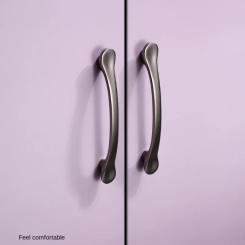 Wardrobe Wine Cabinet Handles Luxury Pearl Gray Door Handles Drawer Knobs Furniture European Nordic Light Simple Cabinet Handle