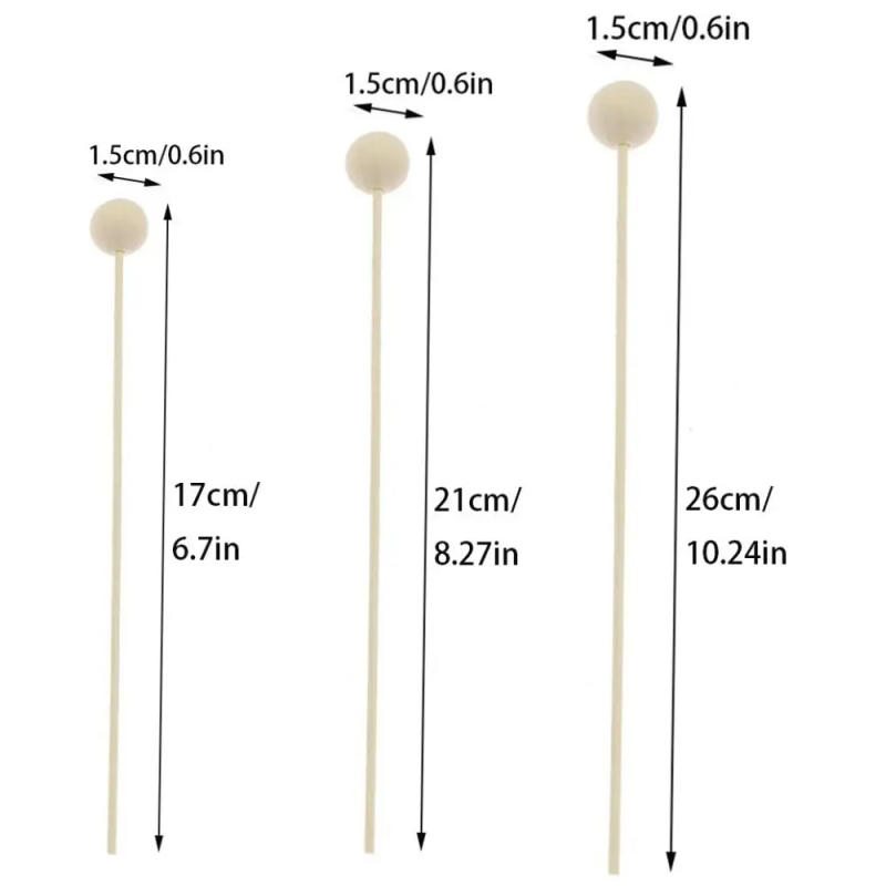 Description Picture 3 of item10pcs Wood Ball For Fragrance Diffuser Aromatherapy Rattan Reed Sticks DIY Home Decoration
