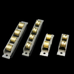 77/88 Type Stainless Steel Window Pulley Glass Sliding Door Roller Runner Flat/Groove Wheel Bathroom Panning Doors Track Pulley