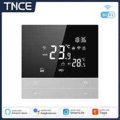 TNCE Tuya WiFi Thermostat Water/Electric Floor Heating Water Gas Boiler smart Temperature Voice Remote Control Google Home Alexa
