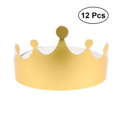 12PCS Kids Birthday Hat Paper Birthday Hats For Classroom For Happy Birthday Theme Parties Baby Shower Bridal Shower