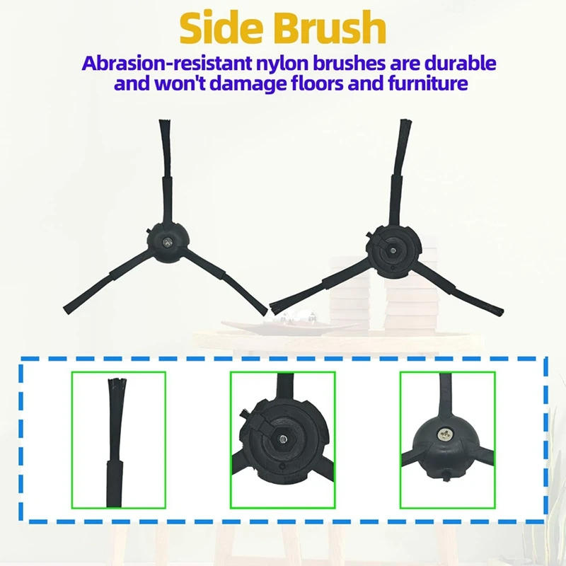 Description Picture 6 of itemFor Roborock Q5 Pro/Q5 Pro+/Q8 Max/Q8 Max+ Robot Vacuum Cleaner Main Side Brush Hepa Filter Mop Cloth Dust Bags