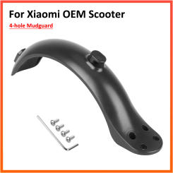 4 Hole Mudguard For OEM Electric Scooter Rear Fender Baffle 4 Hole 8.5 Inch Scooter Fender With Screws