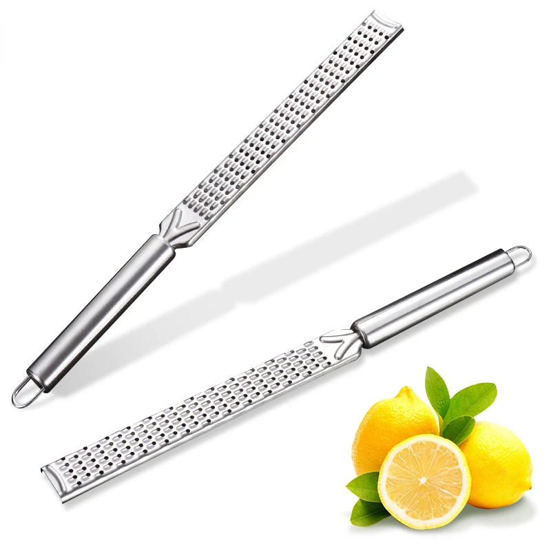 Description Picture 2 of itemCheese Grater & Lemon zester Stainless Steel Kitchen Grater Slicer with Non-Slip Handle Dishwasher Safe Kitchen accessories