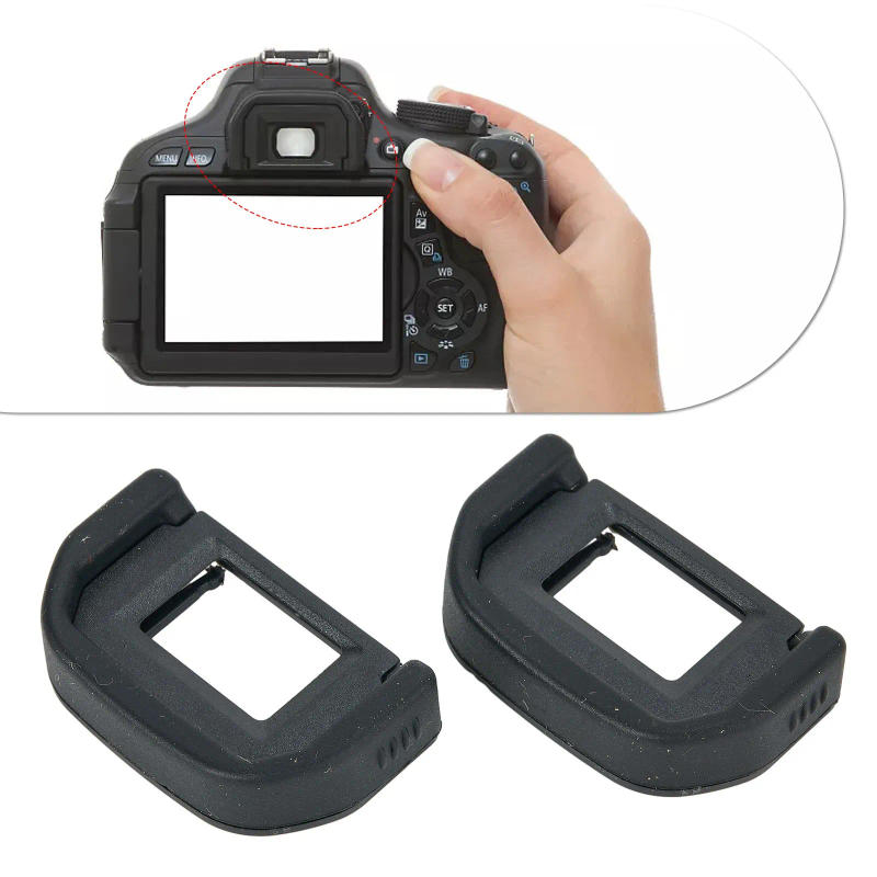 Description Picture 3 of itemKit Eyecup Cover Rubber Plastics Accessories Repalcement For Canon 600D 500D 300D Viewfinder Eyepiece 2pcs          New