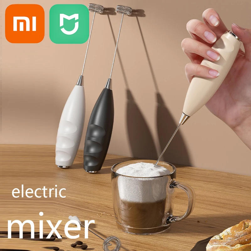 Description Picture 2 of itemIconic Brand Electric Milk Frother Handheld Egg Beater Foamer Coffee Maker Electric Blender Mixer Mini Portable Blender Kitchen Tool