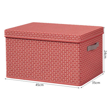 Fabric Box Storage Clothes Organizer Cabinets Drawers Pants Underwear Storage Box With Lid Wardrobe Clothes Storage Organizers