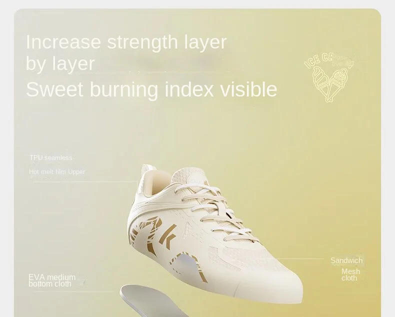 Description Picture 6 of itemKawasaki Badminton Shoes Ice Cream B3322 Dopamine Color Light Transparent Men and Women Wear-Resistant  Sneaker