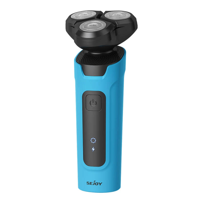 Description Picture 4 of itemSejoy Professional Electric Hair Clipper Machine Cordless Rechargeable Rotary Shavers Ear Nose Hair Trimmer for Men sky blue