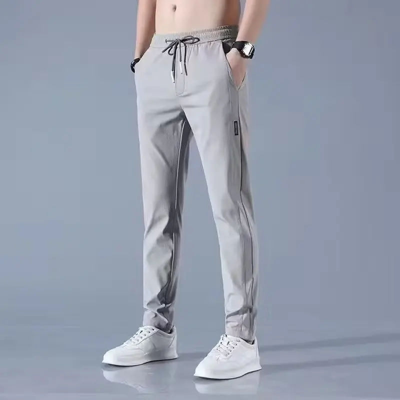 New Summer Ice Thin Men's casual pants