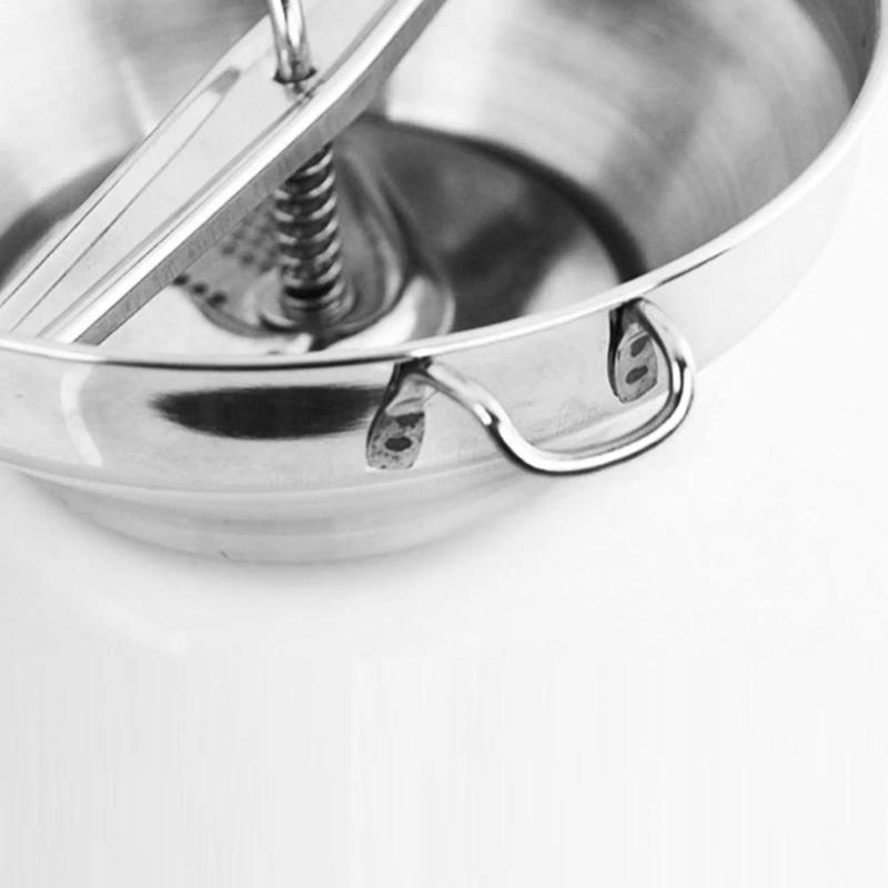 Description Picture 5 of itemStainless steel manual potato blender with handle Metal food grinder masher mud press vegetable and fruit food processor