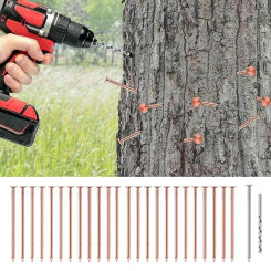 25Pcs Purely Nails Replacement Stump Removal Spikes Hardware Nails for Killing Trees Removing Stumps