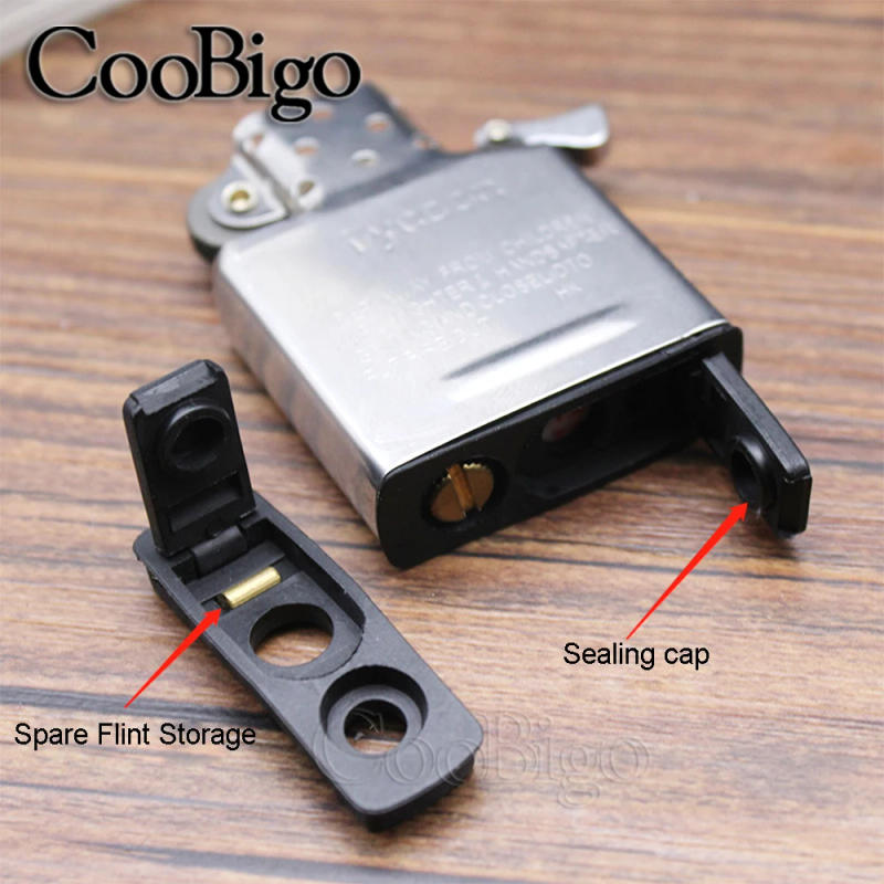 Description Picture 5 of item10pcs Rubber Sealed Bottom Zippo Lighter Interior Sealing Gasket Leakproof Reduce Kerosene Anti Volatile DIY Cigarette Accessory